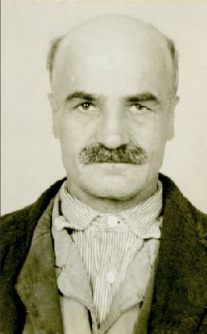 Lawrence Marek, who worked at the asylum as a gravedigger for 31 of his 52 years at Willard. (Photograph from the Willard Suitcase Exhibit online)