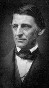 Ralph Waldo Emerson. (Photo via Wikipedia)